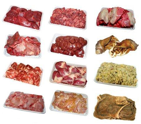 Питательная ценность мяса и субпродуктов при кормлении собак