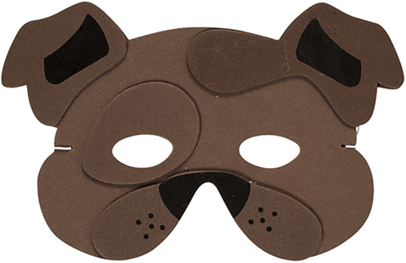 Распечатать шаблоны масок кошки и собаки для детей